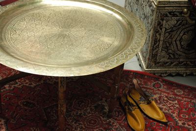 Arabian Table, Copper Plate