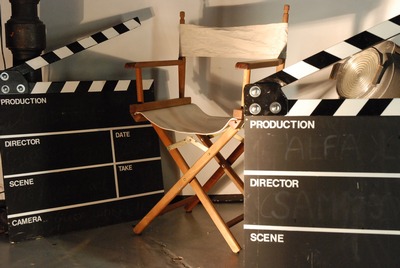 Directors Chair in White