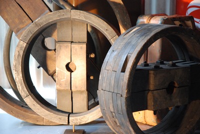 Wheel, wood, machinery