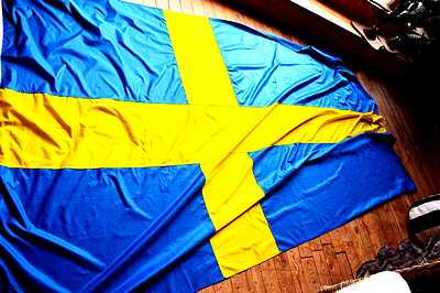 Flag, Sweden, large