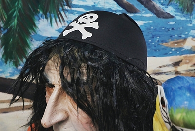 sale Pirate Cap Black