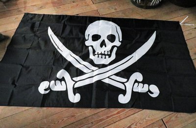 sale Flag, pirate (not ragged)