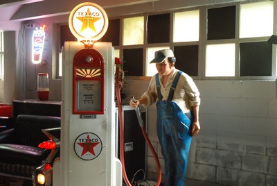 Gasoline pump &quot; Texaco&quot; Gasoline