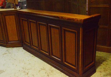 Bar Lobby, Wood, Counter