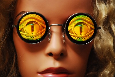 sale spectacles &quot;Snake-eyes&quot; hologram