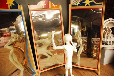Distorting Mirror vintage, Funhouse Mirror