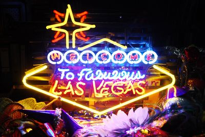 Neon &quot;Wel.. t. Fabu.. Las Vegas&quot; M 220v