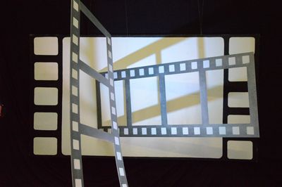 Filmstrip &quot;Celluloid&quot;, in Silver, XL