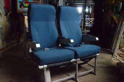 Airplane Seats Blue