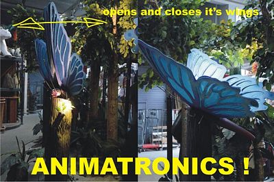Butterfly on a Tree,  Animatronics