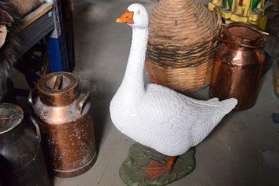 White Goose in polyester