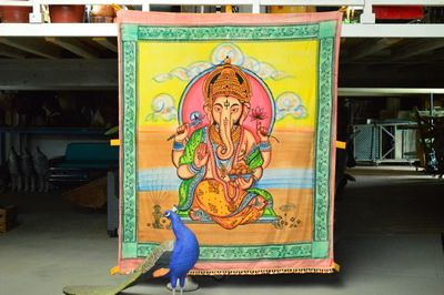 Ganesha,  Deity on Banner