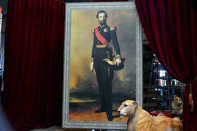 Painting, Portrait,  Prince Leo