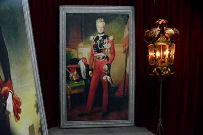 Painting, Portrait,  Man in Polish Lancer&#039;s uniform
