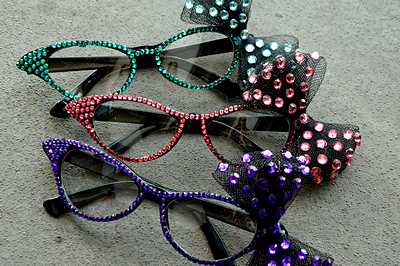 sale Spectacles, Sequin  with Bow Tie