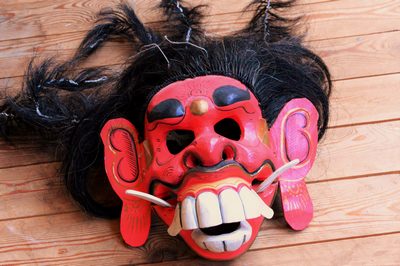 Mask Balinese Calonarang Mask    Cululuk