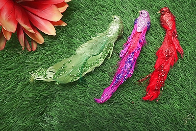 sale Birdie on a Clip, in  Red,  Pink  or Green