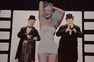 Celebrity on panel, Marilyn Monroe