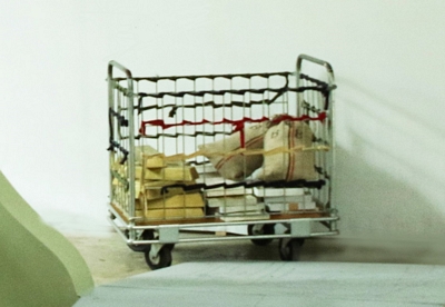 Small  Trolley For in Laundry or Vault