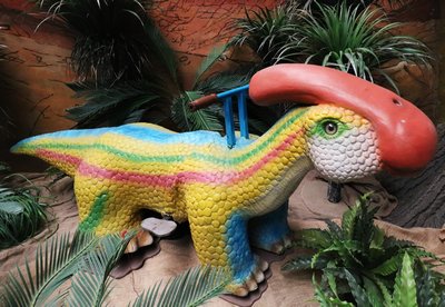 Dinosaur Kiddy Ride Rainbow