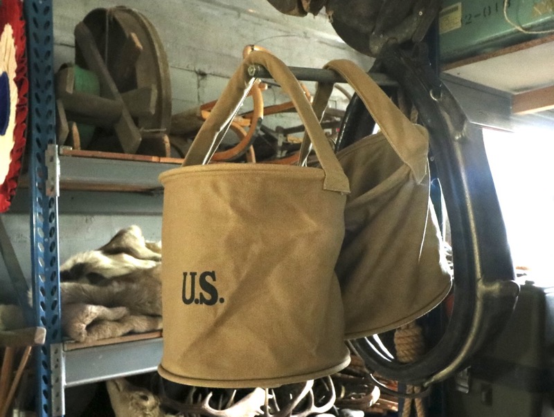 Water Bucket in  Canvas.