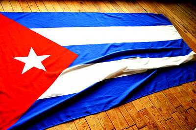Flag, Cuba, large